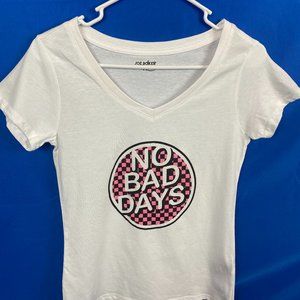 White Graphic Tee Shirt